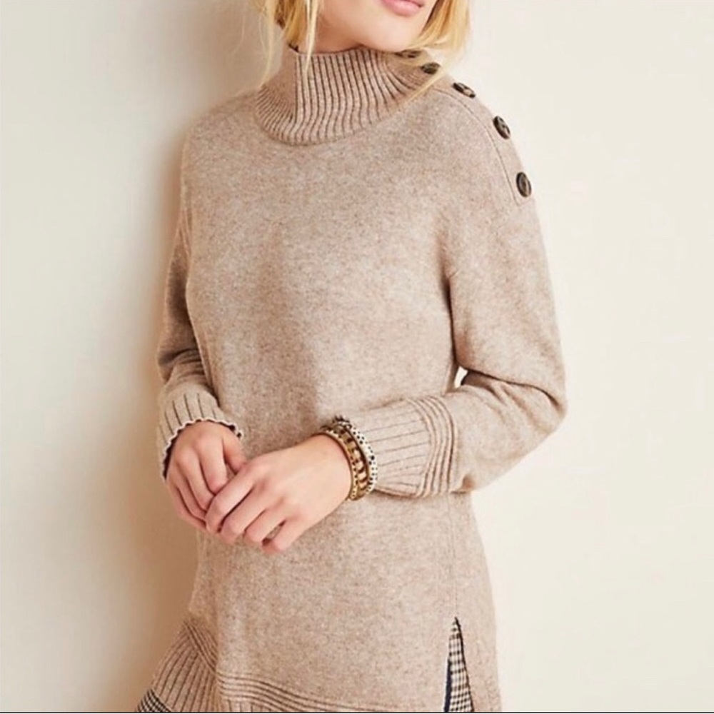 Anthropologie Margarita Tunic Sweater